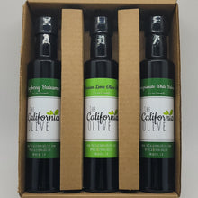 Load image into Gallery viewer, Olive Oil and Balsamic Gift Set with Gift Box - 3 pack large