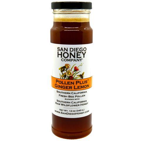 Pollen Plus - Ginger Lemon - Bee Pollen and Raw Honey