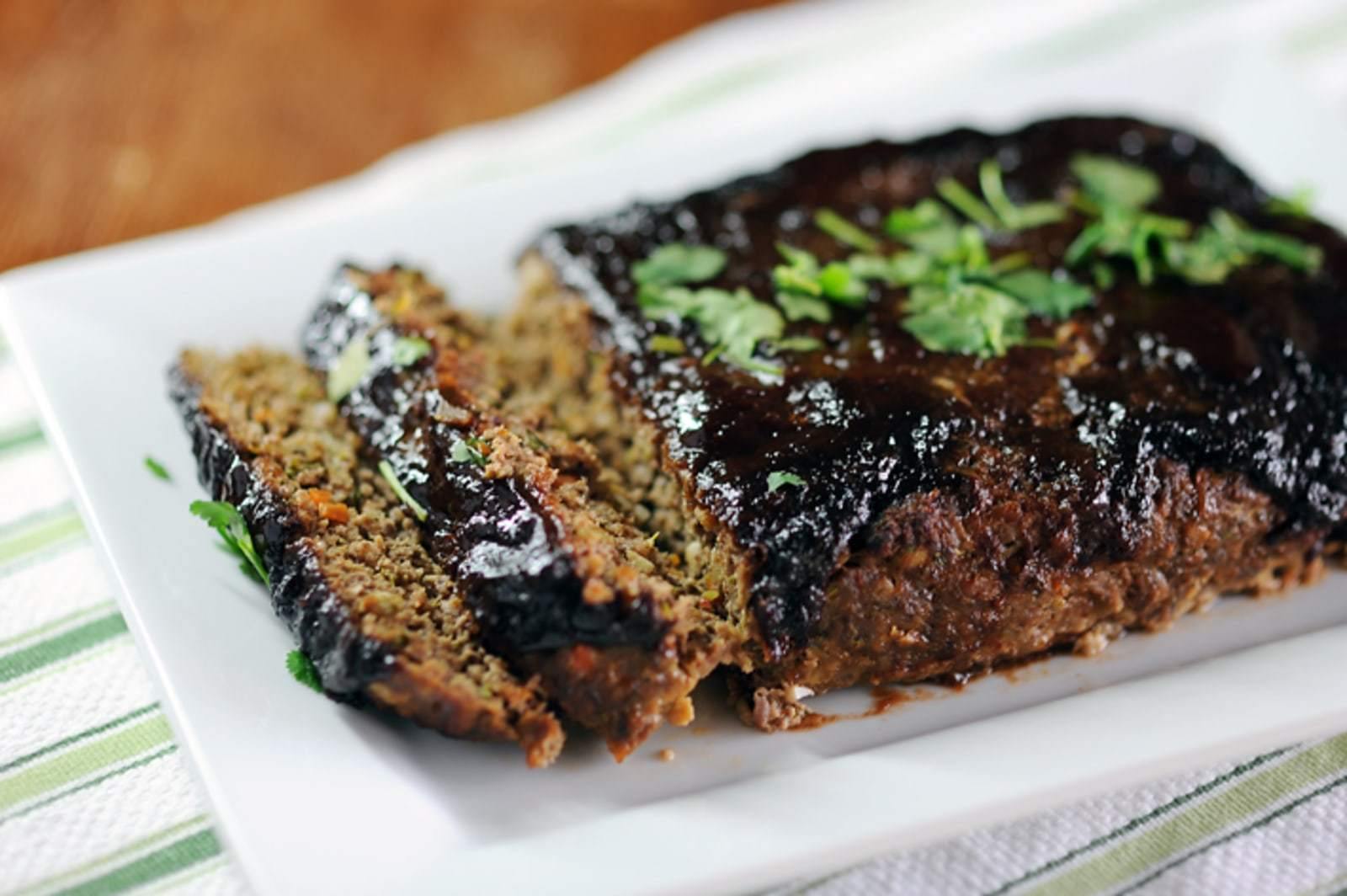 Balsamic Glazed Meatloaf - The California Olive