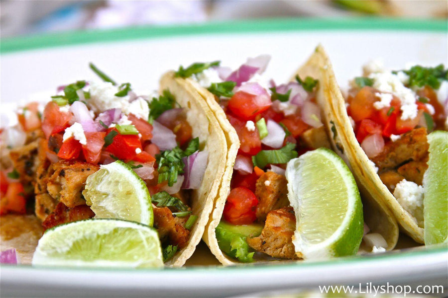 Grilled Lime Chicken Tacos