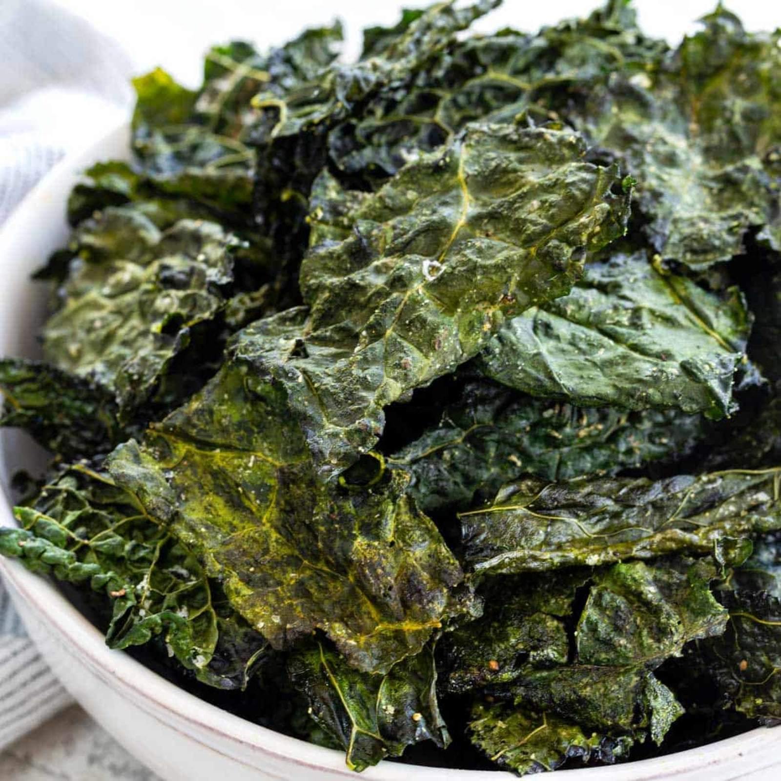 Roasted Garlic Kale Chips - The California Olive