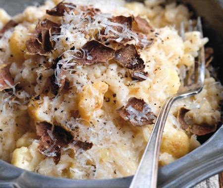 White Truffle Mushroom Risotto - The California Olive
