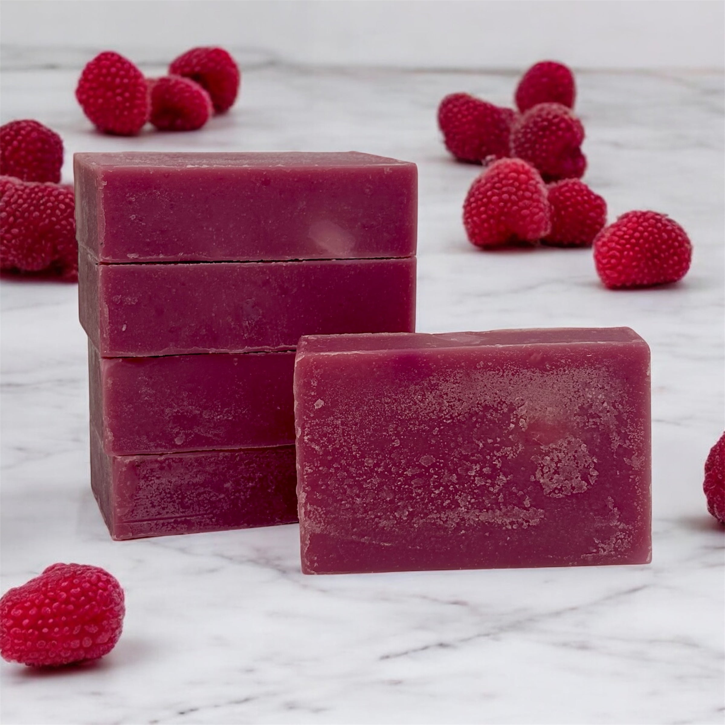 Crest Raspberry Rush Raspberry Rush Cold Process Soap – The California Olive
