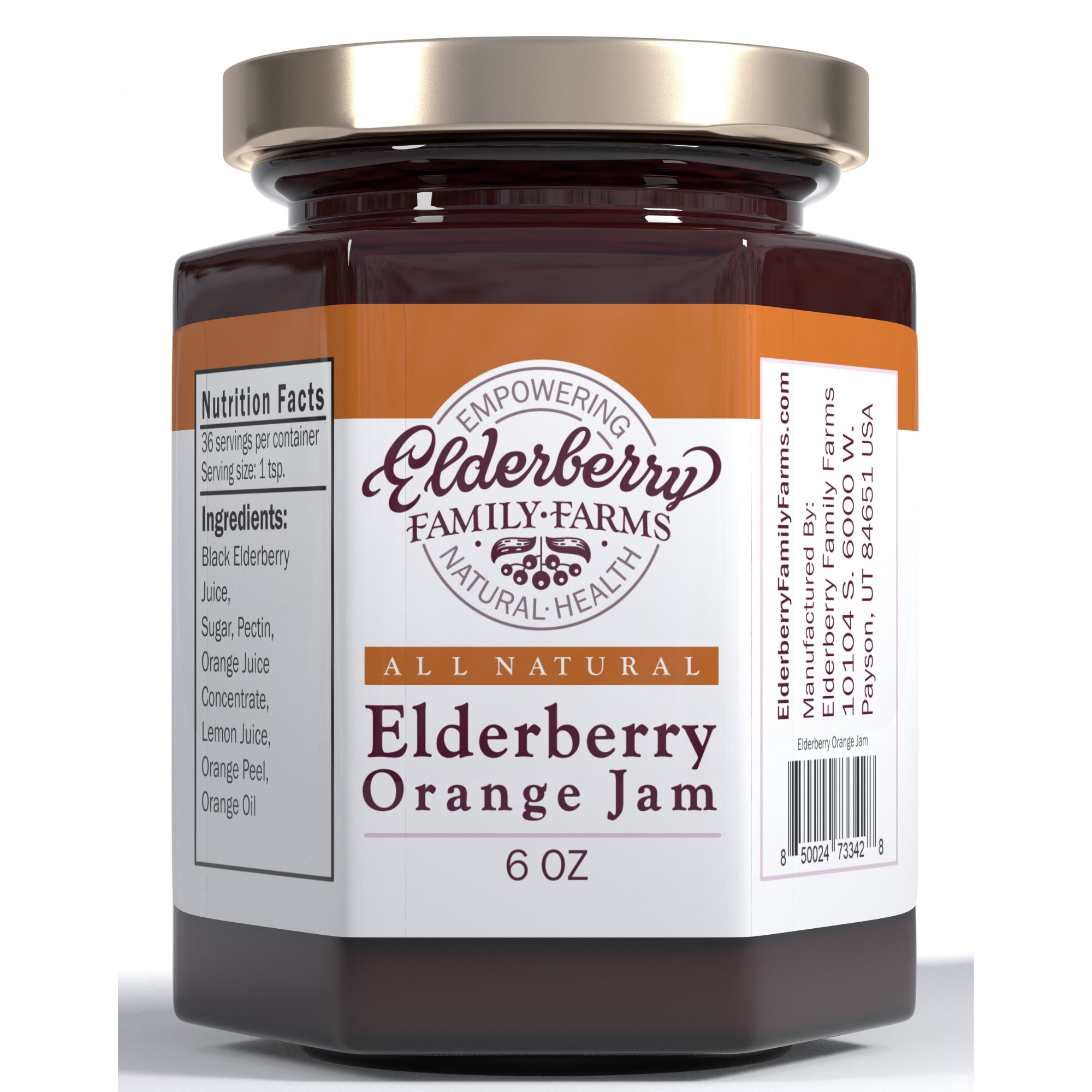 Elderberry Orange Jam