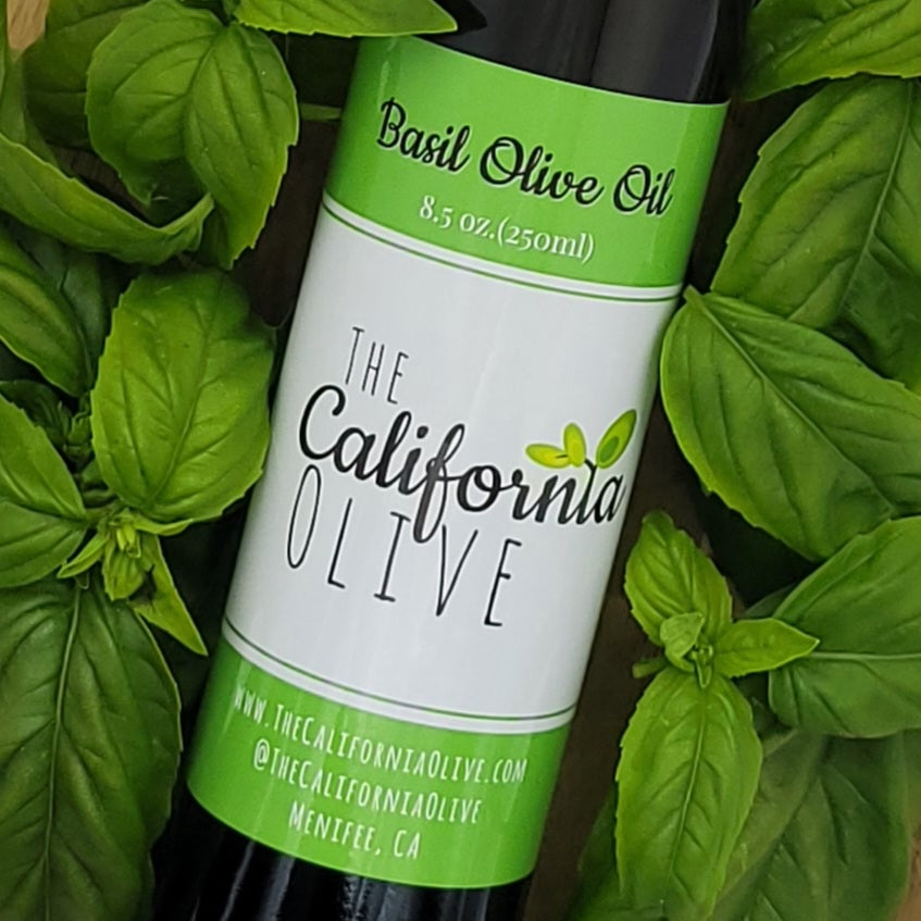 Basil Infused Olive Oil